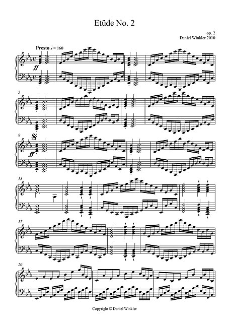 Miniatura de partitura