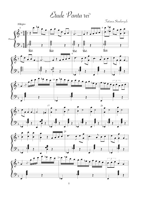 Miniatura de partitura