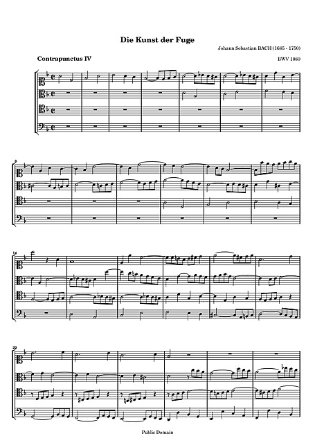 Miniatura de partitura