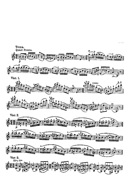 Miniatura de partitura