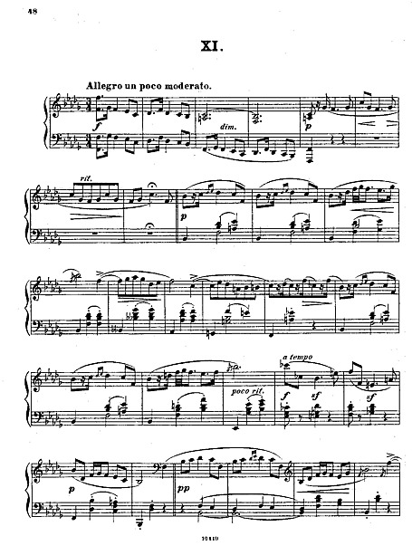 Miniatura de la partitura