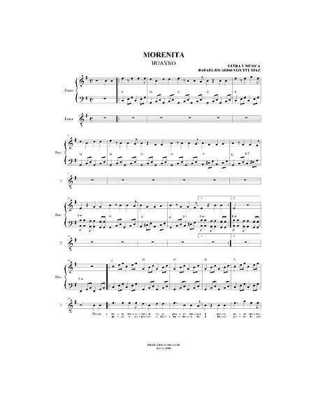 Miniatura de la partitura