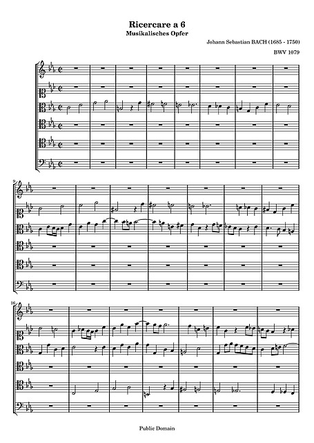 Miniatura di partitura