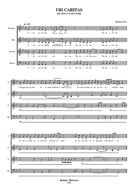 Miniatura de partitura