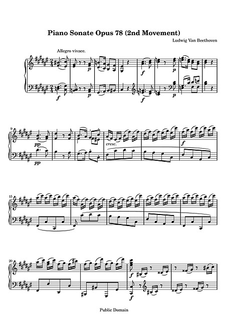 Miniatura de la partitura