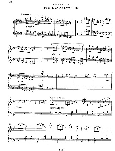 Miniatura de partitura