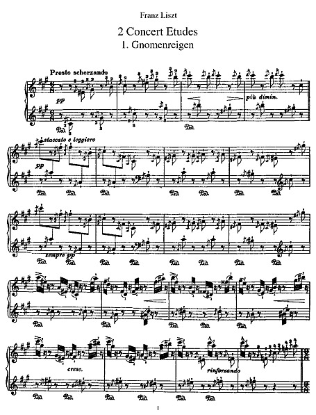 Miniatura di partitura