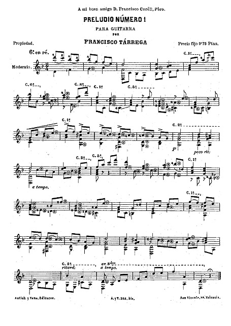 Miniatura de partitura