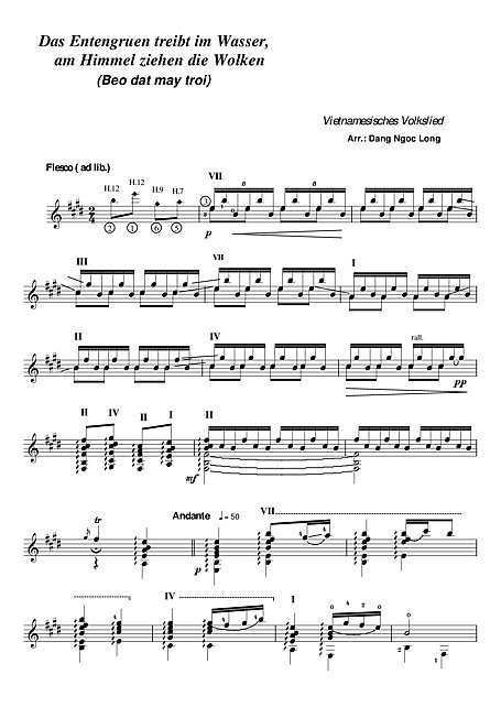 Miniatura de la partitura