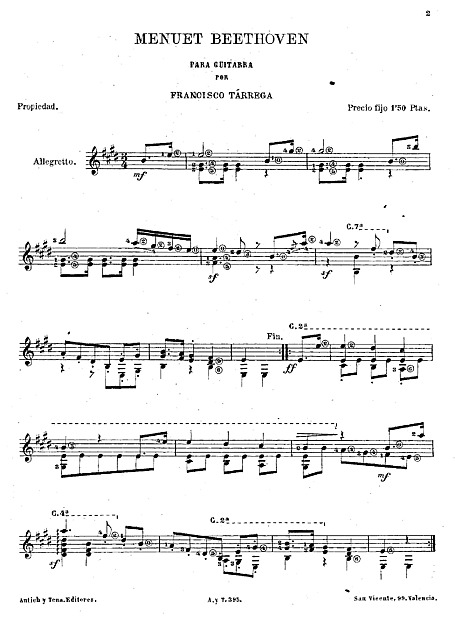 Miniatura de partitura