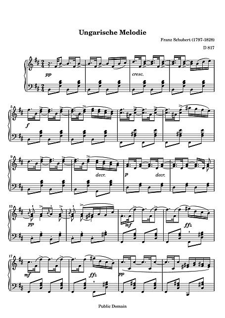 Miniatura de partitura