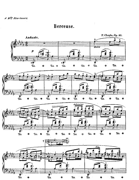 Miniatura de partitura