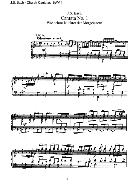 Miniatura de partitura