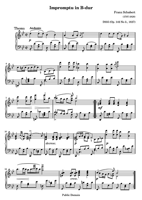 Miniatura di partitura