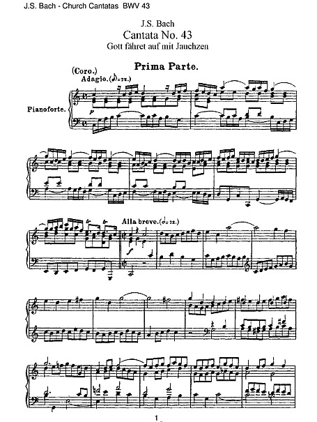 Miniatura de partitura