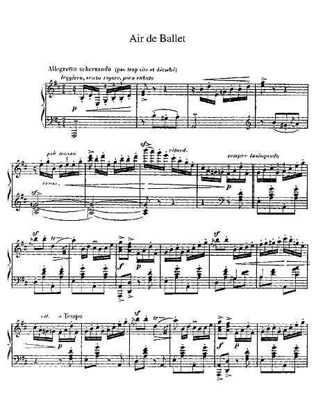 Miniatura de la partitura