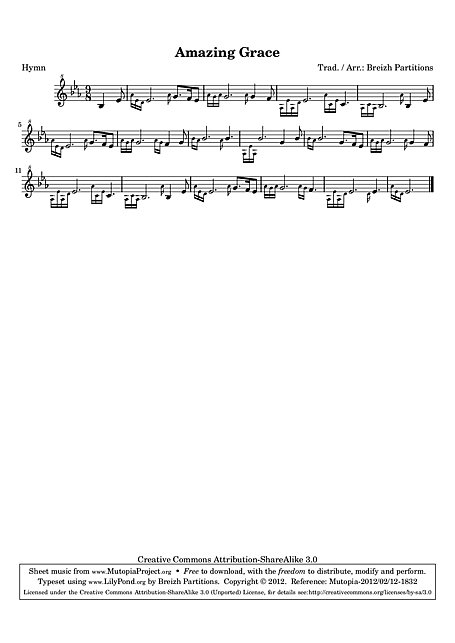 Miniatura de partitura