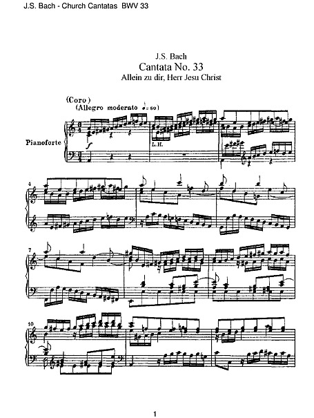 Miniatura de partitura