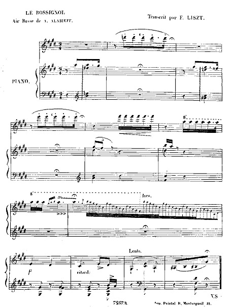 Miniatura de partitura