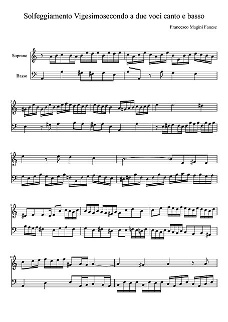 Miniatura de partitura