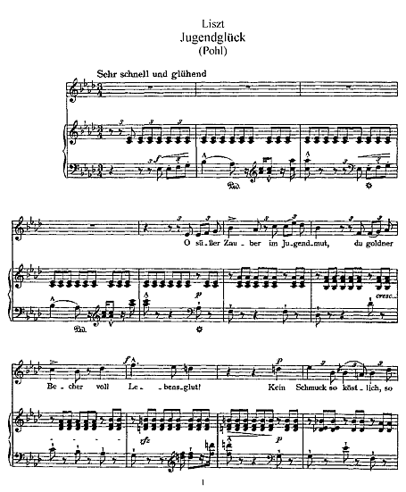 Miniatura de partitura