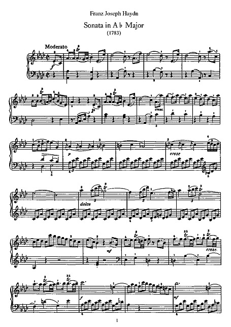 Miniatura de partitura