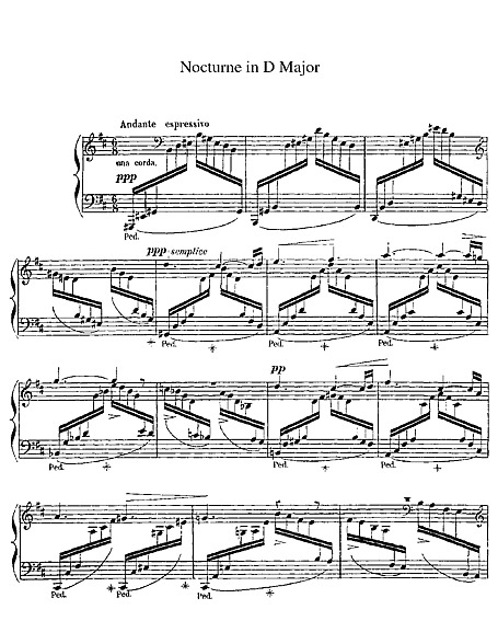 Miniatura di partitura