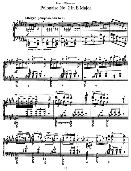 Miniatura de partitura