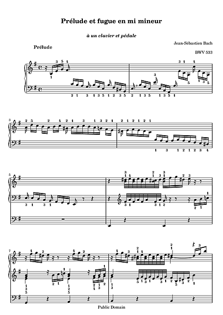 Miniatura di partitura