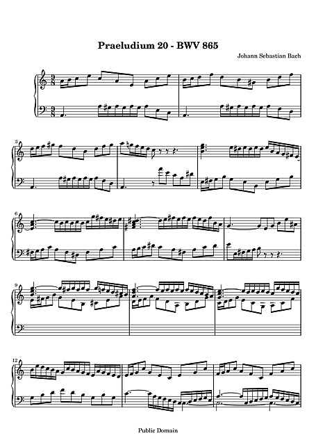 Miniatura di partitura