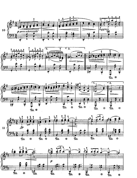 Miniatura de partitura