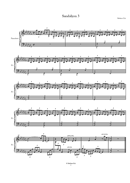 Miniatura di partitura