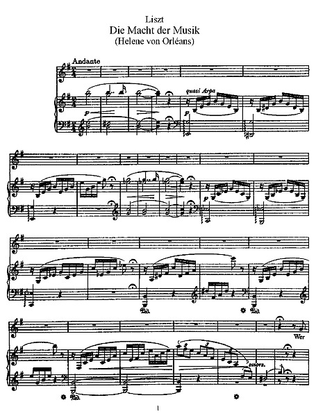 Miniatura de partitura