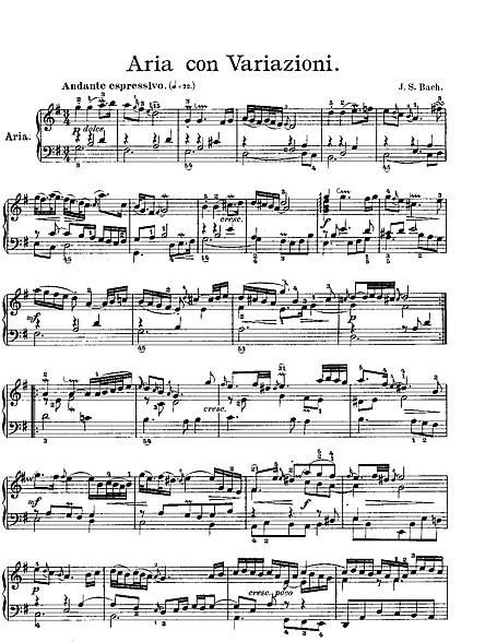 Goldberg Variations Complete (scanned) - - 楽譜 - カントリーアン