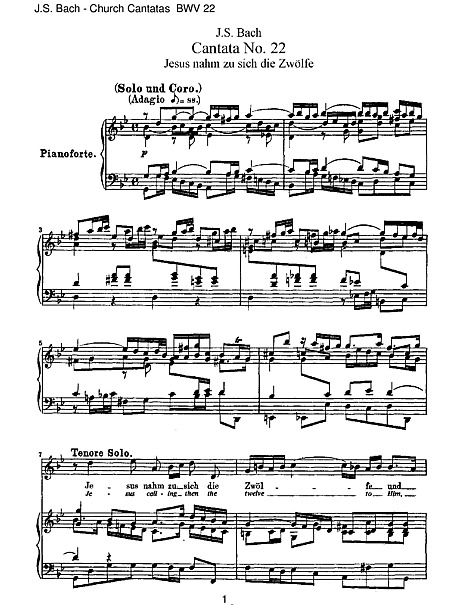 Miniatura de la partitura