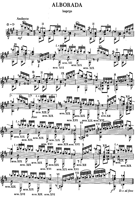 Miniatura de partitura