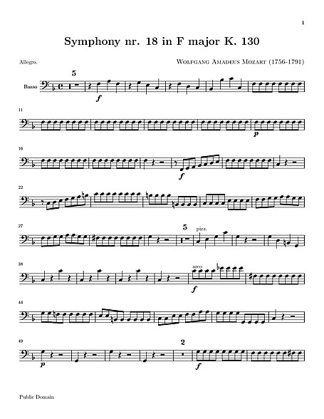 Miniatura de partitura