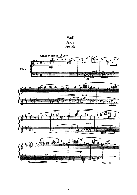 Miniatura de partitura