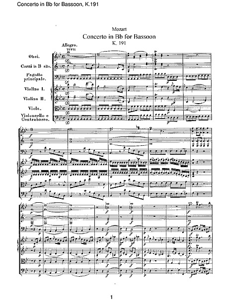 Miniatura de partitura