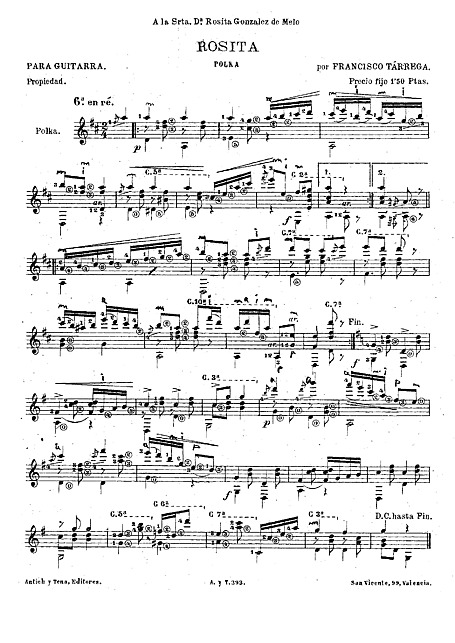 Miniatura de partitura