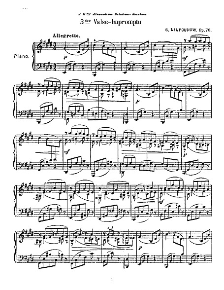 Miniatura de la partitura