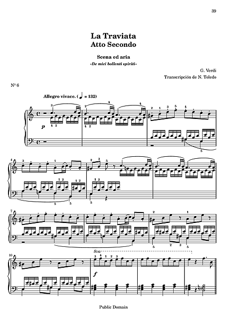 Miniatura de la partitura