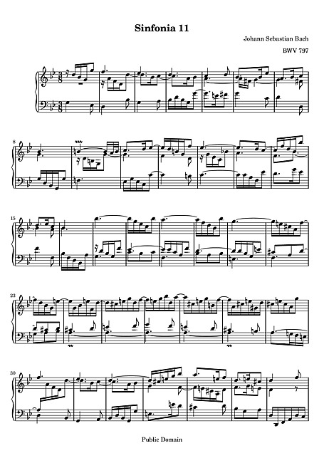 Miniatura di partitura