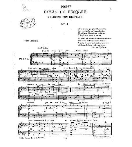 Miniatura de la partitura