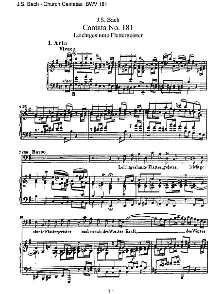 Miniatura de partitura