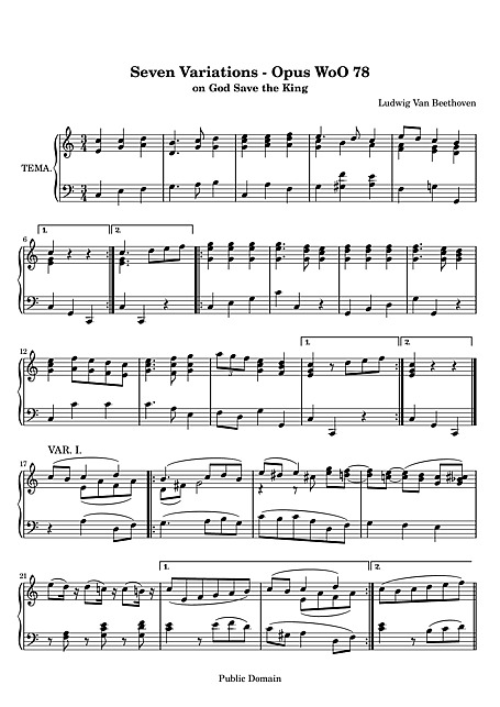 Miniatura de partitura