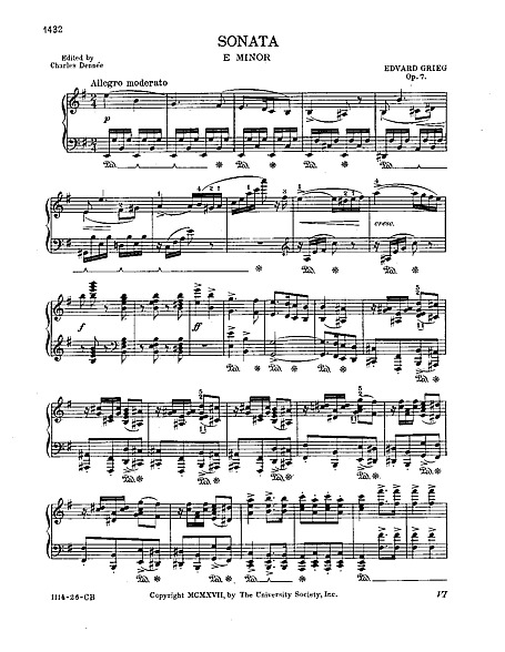 Miniatura de partitura