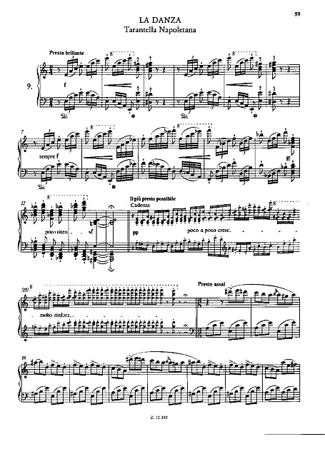 Miniatura de partitura