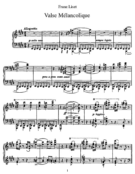 Miniatura de partitura