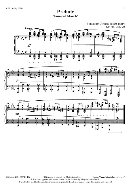 Miniatura di partitura